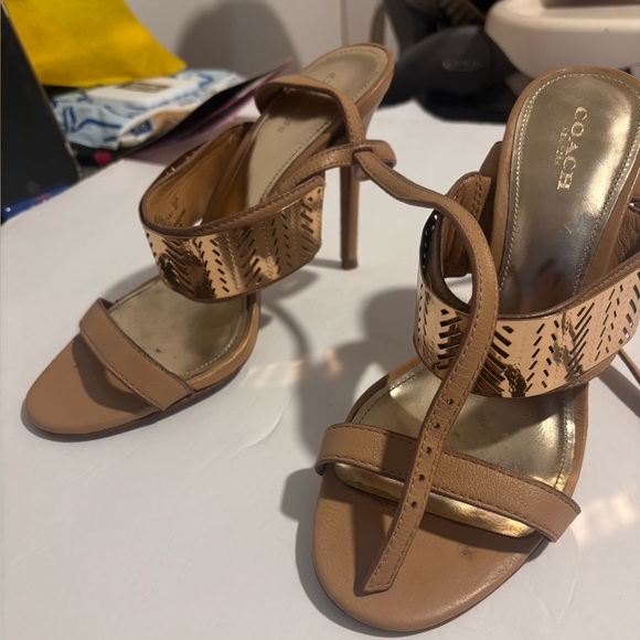 Coach Heeled Sandal - Picture 2 of 6